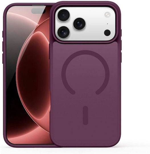 Dux Ducis Case Yind Compatible Magsafe Iphone 18 Pro Max 17 Pro Max Open Ring Version Dark Cherry