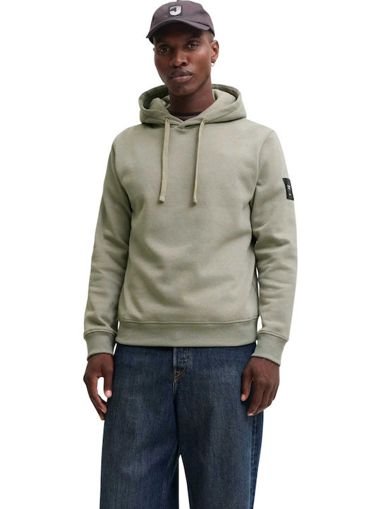Jack & Jones Hanorac cu glugă Vetiver Green