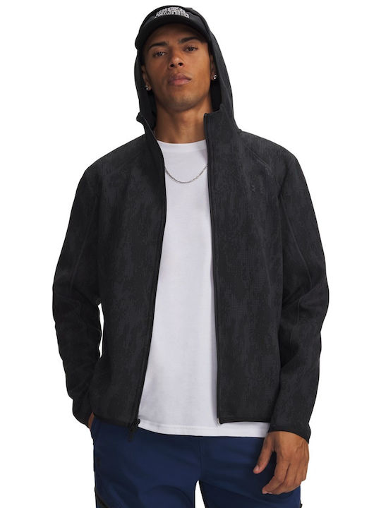 Under Armour Ua Unstoppable Black Hooded Jacket