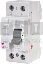 Eti-polam Ρελέ Διαρροής 2p 25a 0,03a Τύπου A 6ka Efi6-p2 A 25/0.03 002061261