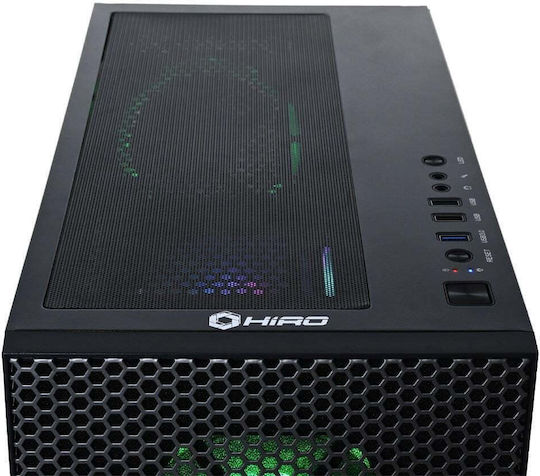NTT System Hiro Гейминг Настолен Компютър (Ultra 7-265F/32GB DDR5/1.0TB SSD/GeForce RTX 5070/W11 Home)