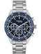 Breil Men's Chronograph Battery Watch With Silver Steel Bracelet