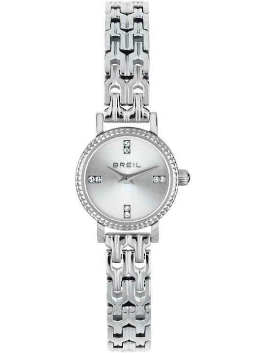 Breil Women's Watch Battery with Stainless Steel Bracelet Silver