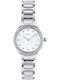 Women's Watch Battery with Silver Stainless Steel Bracelet