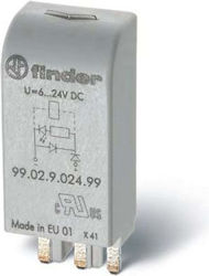Finder Led Protective Module 6 24v Dc Green 99.02.9.024.99