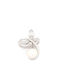 Necklace Silver With Pearls & Zircon