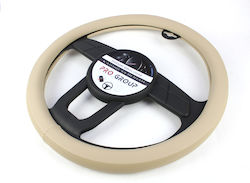 Steering Wheel Cover 38 Cm Beige 384