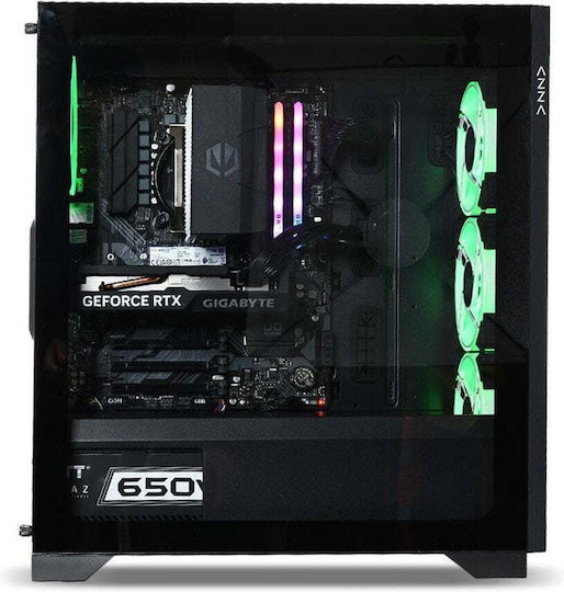 Hiro Геймърски Гейминг Настолен Компютър (Ultra 7-265F/32GB DDR5/1.0TB SSD/GeForce RTX 5060/W11 Home)
