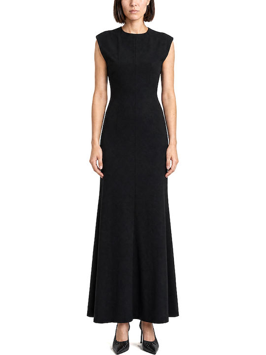 MY T Summer Maxi Evening Dress Black