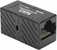 Montis Rj45 Utp Cat 6 Schwarz Netzwerkkabel-Adapter & -Verbinder