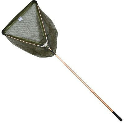 Baracuda Ajx-ko60213 Plasă de pescuit cu cap triunghiular Lungime totală 2.15 M Deschidere 0.6 M