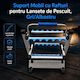 Mobile Rod Holder Shelves Fishing Rods Gray Blue
