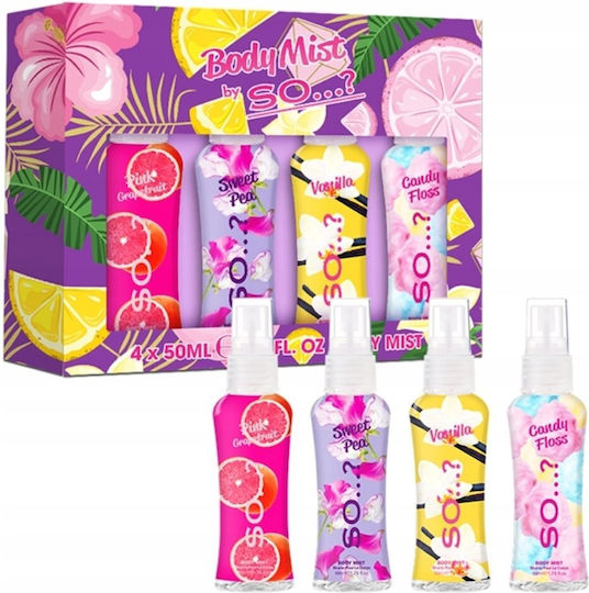 Grace Cole Σετ με Body Mist 4τμχ