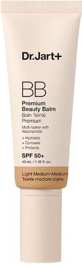 Dr. Jart+ Premium Beauty Balm Flüssig Foundation Sonnenschutzfaktor (SPF) 50 Hell Mittel-mittel 40ml