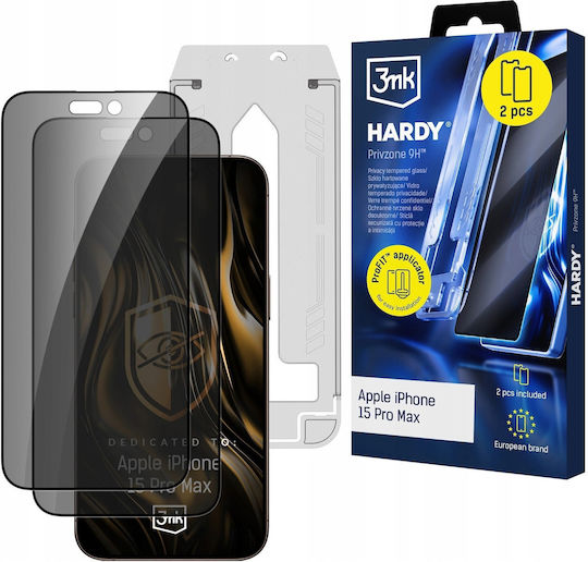 Apple Iphone 15 Pro Max 3mk Hardy Privzone 9h