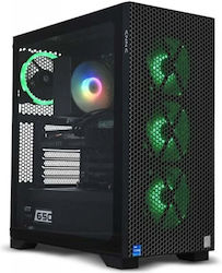 Hiro Gamer Gaming Desktop PC (Ryzen 7-7700/32GB DDR4/1.0TB SSD/Radeon RX 9060 XT/W11 Home)