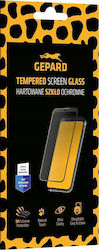 Gepard Full Glue Tempered Glass Screen Protector iPhone X Black