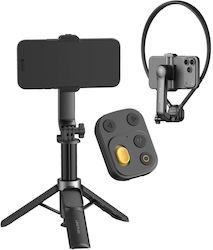 Apexel Free Q1 Gimbal Τηλεφώνου Σταθεροποιητής 1 Άξονα Τρίποδο Τηλεχειριστήριο Βάση Λαιμού Apexel Free Q1 Gimbal Τηλεφώνου Σταθεροποιητής 1 Άξονα Τρίποδο Τηλεχειριστήριο Βάση Λαιμού