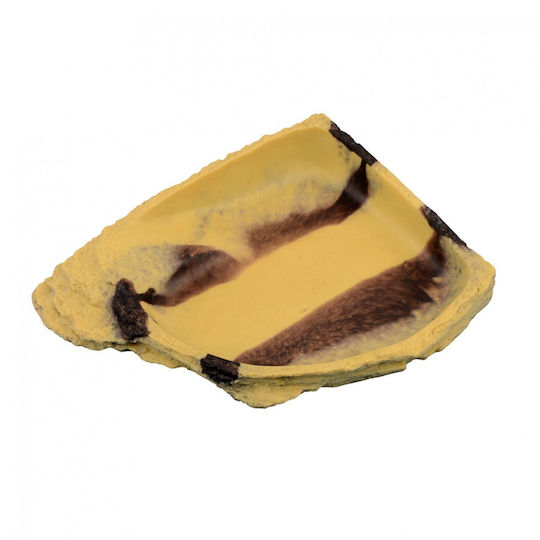 Terra Natura Bol Decorativ Din Polirosină Portocaliu 22,5x18x4,5cm