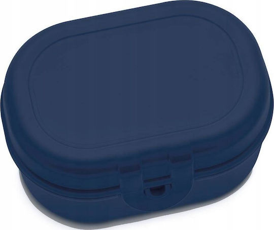 Koziol Plastic Kids' Food Container 0.5 Litre Blue 9.6 x 7 cm