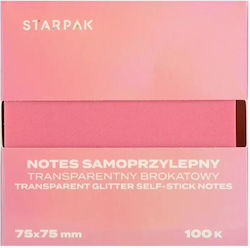 Starpak Бележник Спирала 100 Листа Розов