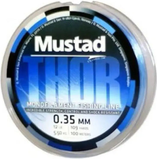Mustad Hm Thor Mono Filament 1/4lbs Спула Прозрачно 0.260мм