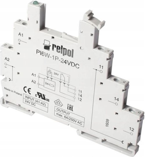 Гнездо Rm699bv Реле Ширина 6.2мм Pi6w-1p-115vac/dc 856003