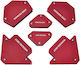 Workers Best Welding Magnet Set 6 Pcs 3 Sizes