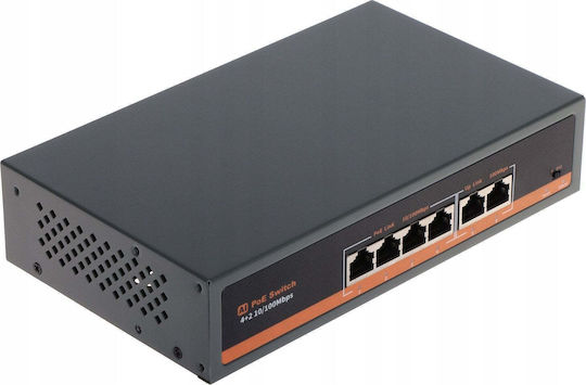 Apti APTI-POE0402-60W-V2 Неуправляем L2 Суич с 4 Ethernet Порта