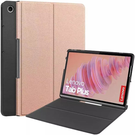 4KOM L Калъф за таблет Smart Case Lenovo Tab Plus Tb351fu Розово злато