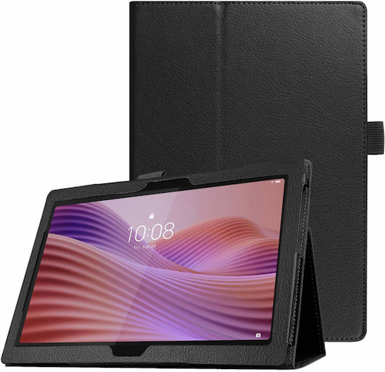 4kom L Тънък Защитен Калъф Капак Lenovo Tab M10 10.1 2022 3-то Поколение 3rd Gen Черна Стойка