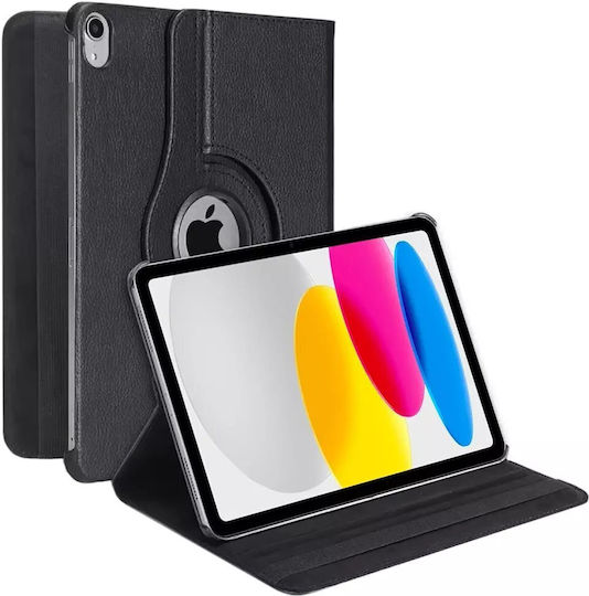4kom L Въртящ се калъф за iPad 10,9 2022 Gen 10 iPad 11 2025 A16 Gen 11 Стойка Черен