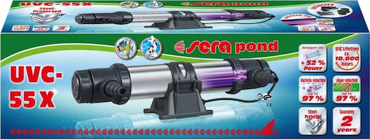 Sera Pond Uvc-55x Лампа за стерилизация на вода за езера 55w 9388786 Sera Pond Uvc-55x Лампа за стерилизация на вода за езера 55w 9388786