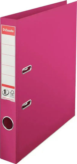Esselte Bogen Ringordner 4/30 Für A4 Papier Rosa 1 Stück