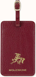 Moleskine Етикет за багаж Червен