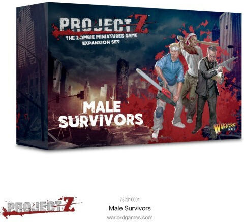 Warlord Projekt Z Männliche Überlebende Erweiterungsset