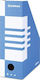 Donau 100 Papier Magazinordner Weiß-Blau