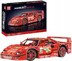 Mould King Cuburi de construit F40 Race Car pentru 14+ Ani 2688 bucăți