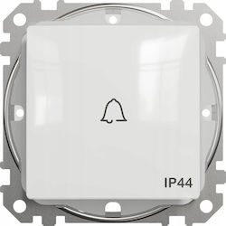 Schneider Electric Sedna Buton de Clopoțel cu Ramă Albă