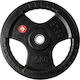 inSPORTline Каучуков диск 1 x 25kg Φ30mm с дръжки