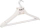 Kipit Wooden White Clothes Hanger 3 Pieces