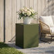 vidaXL Pflanzenständer Metall Khaki 30x30x40cm