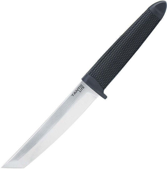Cold Steel Cuțit de supraviețuire Lite Negru cu husă