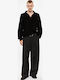 Men's Baggy Black Trousers