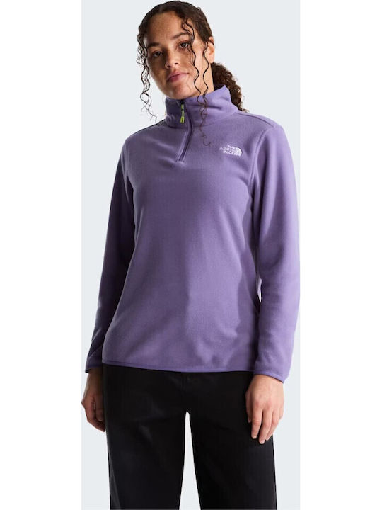The North Face Glacier 1/4 Winter Damen Fleece ...
