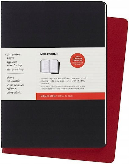 Moleskine Cahier Xl Комплект 2 Бележници 80 Листа (Различни Цветове)