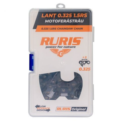 Ruris Lanț de drujbă 325 1.5 Mm 36 zale 45 Cm