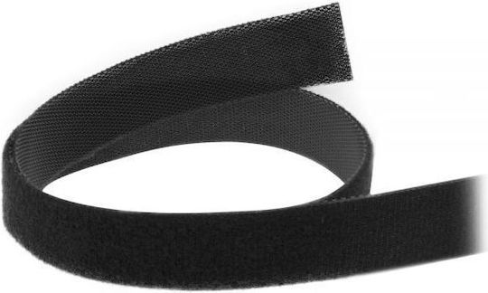 InLine Velcro Καλωδίων x16mm σε Μαύρο χρώμα (1τμχ) 59934S