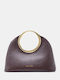 Fabric Women's Handbag Crossbody Brown