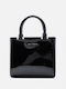 Fabric Women's Handbag Crossbody Black